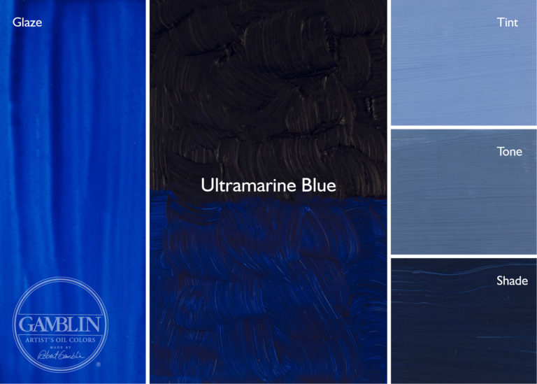 Why Robert Gamblin loves the color Ultramarine Blue