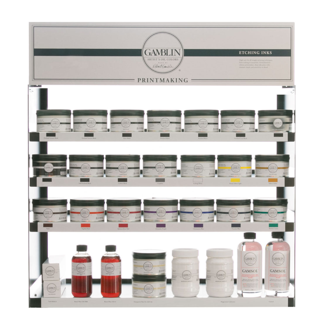 Gamblin Artist Colors retail store product assortments